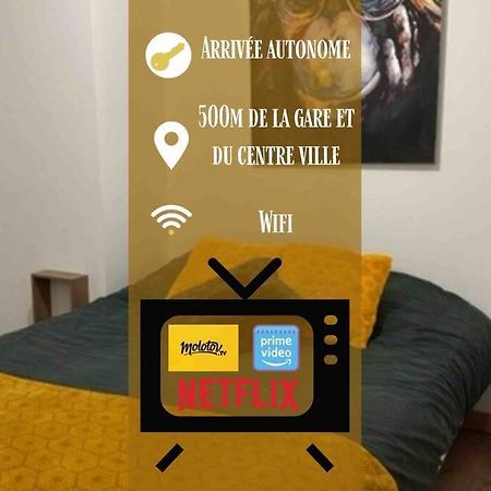 Appart 500 M Centre Ville - Gare Soissons Dış mekan fotoğraf